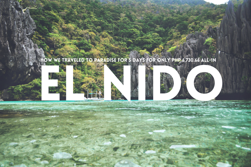 el nido palawan DIY budget travel