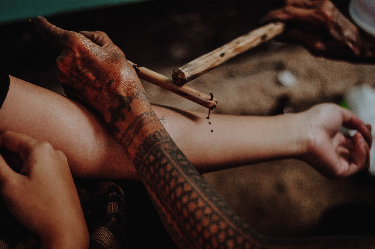 I want to tell you guys about Whang-od, the last tattoo artist of the  